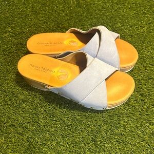 Donna Tuscana Light Blue Women's Sandals